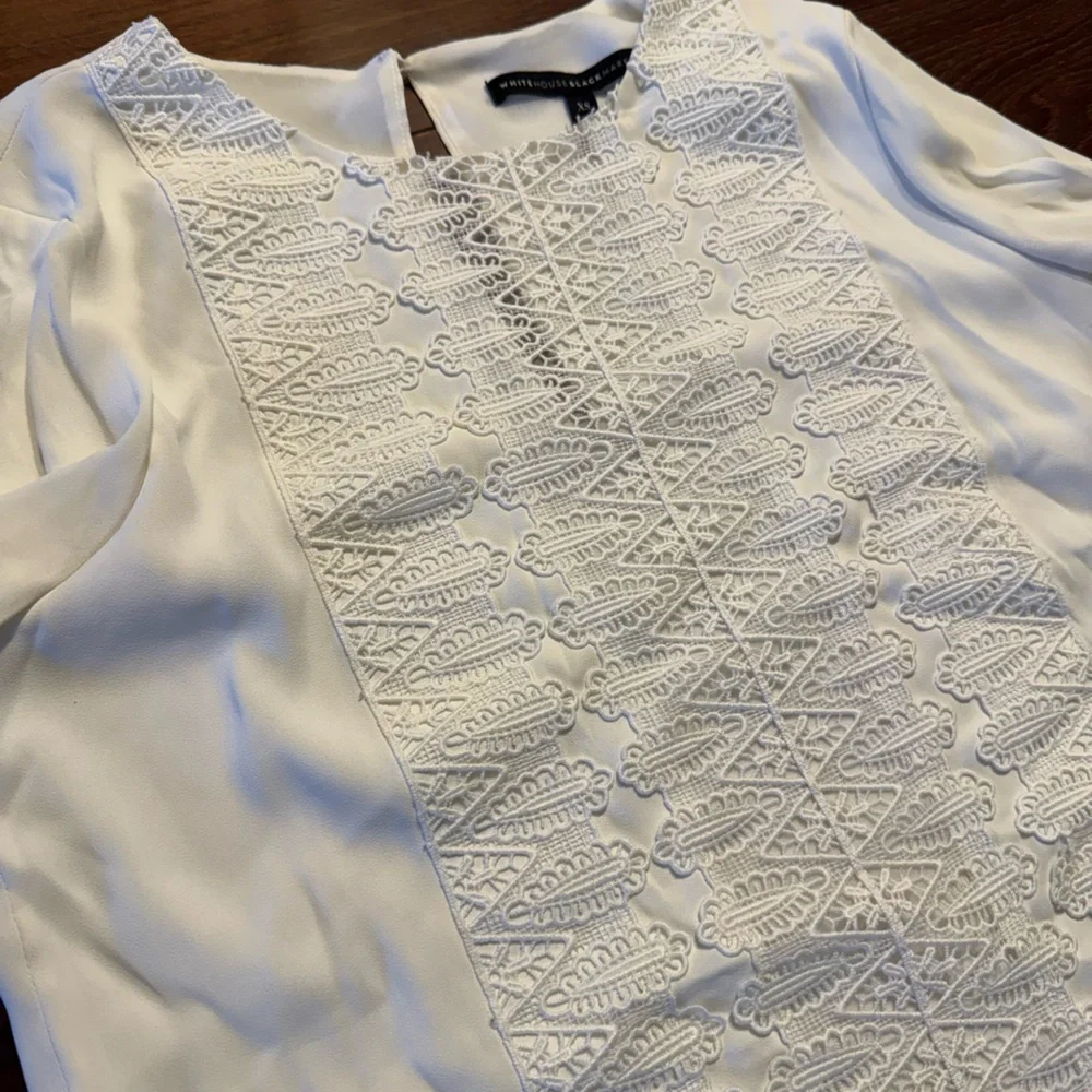 White Work Blouse - Picture 5 of 7